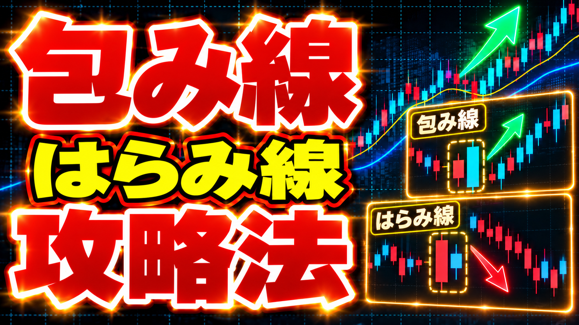 包み線・はらみ線でバイナリーオプションを攻略