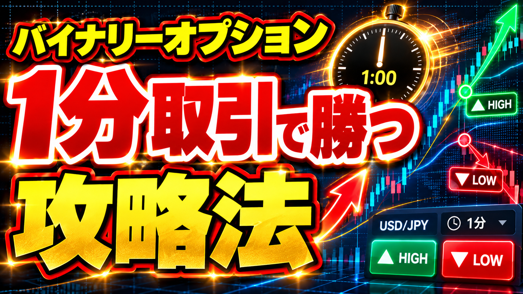 1分取引で勝つ攻略法