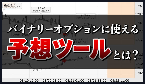 バイナリーオプションの予想ツールとは？